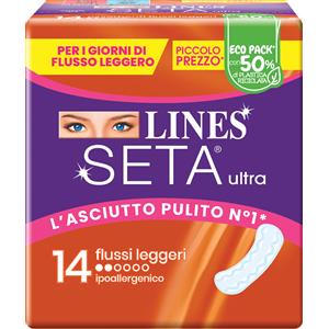 LINES SETA ULTRA ASSORBENTI LEGGERO 14 PEZZI