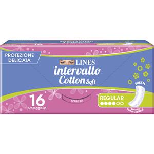 LINES INTERVALLO COTTON SOFT FRESH DISTESI 16 PEZZI