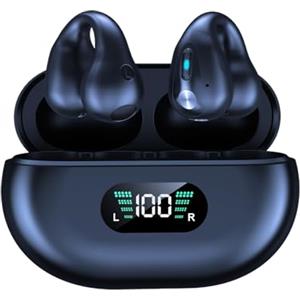 rongweiwang BLUETOOTH 3 AURICOLARI A CONDUZIONE OSSEA HIFI Stupendo effetto sonoro Batteria da 500 mA per una durata della batteria di lunga durata Auricolari ABS