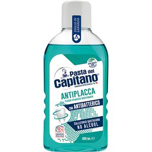 Pasta del capitano collutorio antiplacca e antibatterico gusto menta 400ml