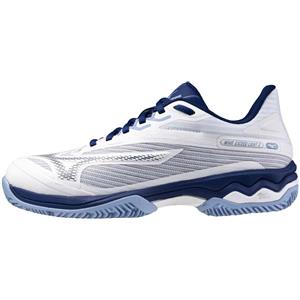 Mizuno Scarpe da tennis da donna Mizuno Wave Exceed Light 2 W White/Bellwether Blue EUR 42