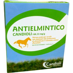 CANDIOLI s.r.l. Antielmintico Candioli 4 Buste Da 12 Gr
