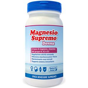 Natural Point - Magnesio Supremo Donna - 150g - Benessere al Femminile