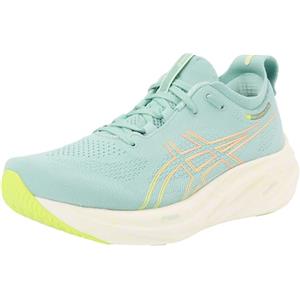 ASICS 1012B601-301 Gel-Nimbus 26 Donna, Light Celadon/Safety Yellow EU 35.5