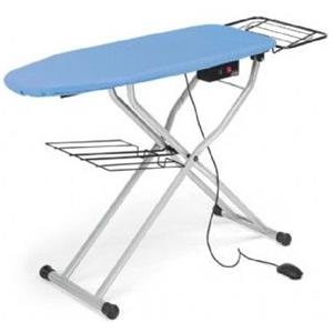 Lelit PA71 Asse da Stiro Blu, Argento 124 x 40 cm Ripiegabile Blu, Argento