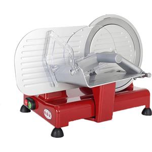 R.G.V. Affettatrice Professionale con Lama 22 cm Inox E Motore 120W - 22LUXOR RED 90248