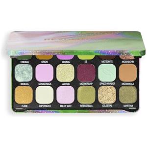 Revolution Beauty London Revolution Beauty, Palette Ombretti Forever Flawless, 18 Tonalità Pigmentate Matt & Brillanti, Vegano & Senza Crudeltà, Astro Nova