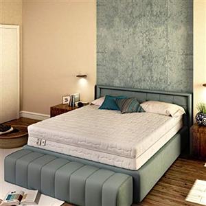 Baldiflex Materasso Matrimoniale Memory Evolution, Antidecubito, Ergonomico, Antiacaro, Traspirante, Rivestimento Sfoderabile Silver Safe, 180x200x25 cm