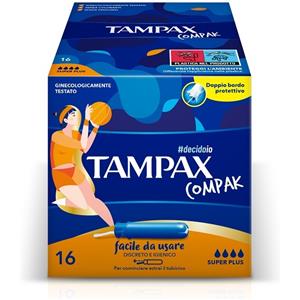 FATER FEMCARE TAMPAX COMPAK SUP PLUS 16PZ 0791