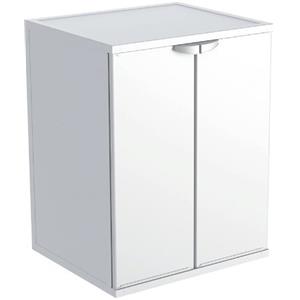 MONGARDI - MOBILE COPRILAVATRICE 2 ANTE 68,5 X 64,5 X 88 CM. BIANCO 7827C98