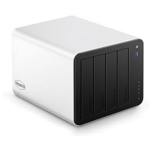 TERRAMASTER F4-425 Plus NAS Storage - 4Bay Intel N150 Quad-Core CPU, 16GB RAM DDR5, 5GbE LAN x 2, M.2 Slot x 3, Network Attached Storage per Lavoro di Gruppo, Server Multimediale (Diskless)