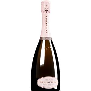 Bellavista Alma Rosé Assemblage 1 - Franciacorta DOCG Extra Brut, Tradizione dal 1977, Struttura Superba