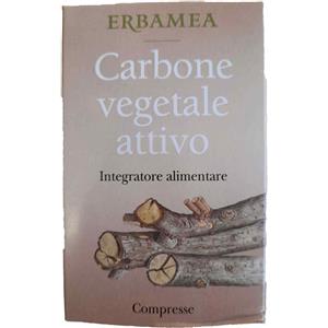 Erbamea Carbone vegetale attivo 100 compresse
