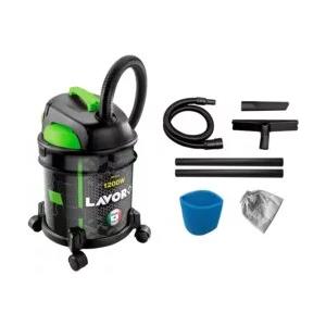 Lavorwash Aspiratore solidi e liquidi elettrico lavor rudy 1200s 1200w 20 lt 35 l/s