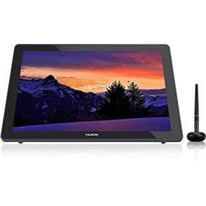 HUION Nuova Kamvas 22 Tavoletta Grafica con Schermo La più Recente Stilo senza Batteria PW517 8192 Pressione della Penna Supporto Android 120% sRGB Pellicola Opaca Antiriflesso - 21,5 pollici