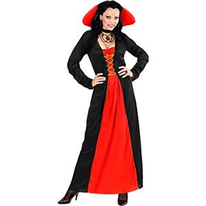 W WIDMANN MILANO Party Fashion - Costume da vampiro vittoriano, vestito, collare, succhiasangue, Halloween, carnevale