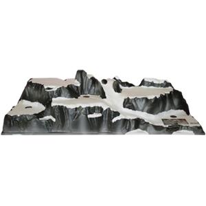 My Village, paesaggio di montagna, per Natale, 120 x 40 cm