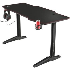 Trust GXT 1175 Scrivania Gaming Imperius XL Nero-Rosso