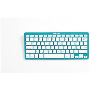 Celly, Tastiera con Mouse Linea Pantone, Tastiera e Mouse Wireless, Tastiera con Comandi Multimediali e Design Sottile, Mouse con Silent Click e Dongle Integrato, Installazione Immediata, Emerald Lake