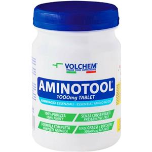 Volchem Aminotool - Integratore Alimentare con 300 Compresse di Aminoacidi Essenziali e Condizionatamente Essenziali
