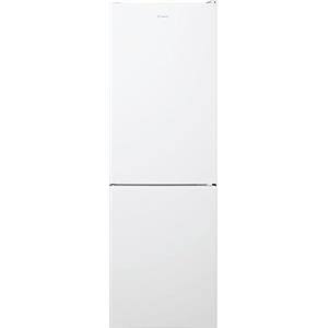 Candy, Frigorifero Fresco, CCE3T618EW, Frigorifero combinato, 341 Litri, 39 dB, Total No Frost, App hOn, Bianco, AxLxP 185x59,5x65,8 cm [Classe di efficienza energetica E]