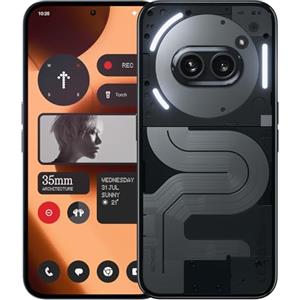 Nothing Phone (2a) Plus 12 GB+256 GB, Smartphone con MTK 7350 Pro, Tripla Fotocamera da 50 MP, Batteria da 5000 mAh, Ricarica Rapida da 50 W, Display da 6,7 a 120 Hz, NFC, OS 2.6 - Nero