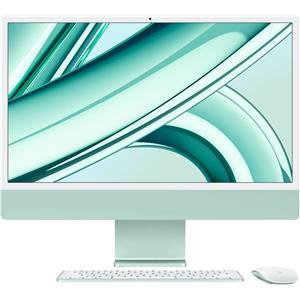 Apple iMac 2023 M3 8 Core | 24 | 8 GB | 256 GB SSD | 8-Core GPU | verde | Accessori universali compatibili | DE