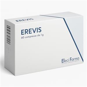 ELLECI FARMA S.R.L Erevis - Integratore Naturale per Aumento del Testosterone con Tribulus Terrestris - Supporto per Energia, Massa Muscolare e Libido - 60 Compresse - Elleci Farma