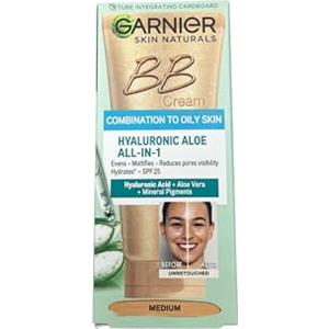 GARNIER BB OIL FREE CREAM MEDIUM 25 SPF 50 ML