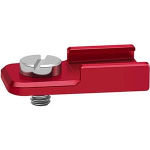 FANSHINUO Universali Hot Shoe Mount Adattatori Lega di Alluminio Acciaio Inox Manopola di Bloccaggio 1/4 Foro per Vite Per DSLR Microfono Luce LED Treppiedi Accesso Hot Shoe Adattatori