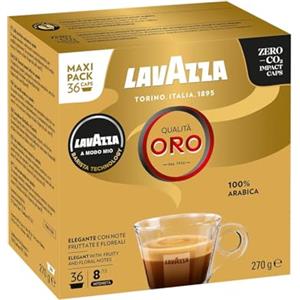 Generico Caffè LAVAZZA A Modo Mio Miscela Qualità ORO, 72 Capsule Originali, 100% Arabica -DD-