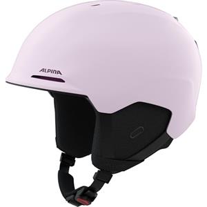 ALPINA BRIX - Casco da sci regolabile individualmente, con fodera removibile, particolarmente assorbente agli urti, ideale per adulti, smoke rose matt (55-59)