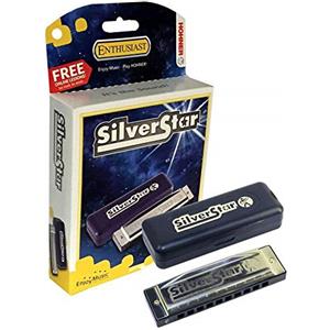 Hohner m50405 X Silver Star Armonica a bocca