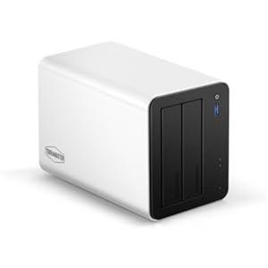 TERRAMASTER F2-425 Plus NAS Storage - 2Bay Intel N150 Quad-Core CPU, 8GB RAM DDR5, 5GbE LAN x 2, M.2 Slot x 3, Network Attached Storage per Lavoro di Gruppo, Server Multimediale (Diskless)