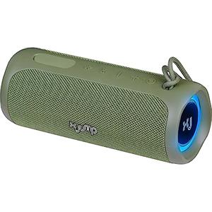 X JUMP XJ 100 Cassa Wireless Portatile Amplificata 40W, Alte Prestazioni, con Funzione TWS, AUX-IN, Microfono Incorporato, Speaker Wireless Resistente all'Acqua Waterproof IP67, Verde