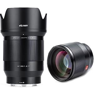 VILTROX STM 85mm F1.8 Z mount Obiettivo Primo per Nikon Z5 Z50 Z6 Z7 II zfc (Full Frame, messa a fuoco automatica), Nero