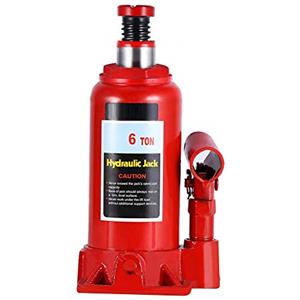 Estink Cric Idraulico a Bottiglia per Auto, 6 Tonnellate, Martinetto Sollevatore Professionale per Veicoli e Piccoli Camion
