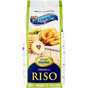 Le Farine Magiche Lo Conte Farina Di Riso, 500 g - [confezione da 6]
