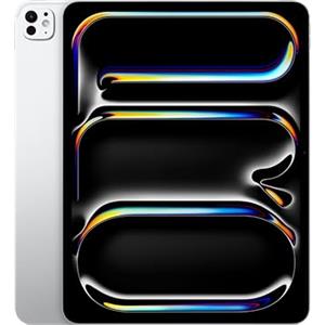 Apple iPad Pro 13'' (M5): Ultra Retina XDR, Vetro nanotexture, 1 TB, Wi-Fi, fotocamere frontale e posteriore da 12MP, scanner LiDAR, un giorno di batteria - Argento