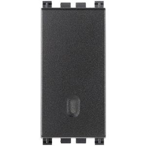 Vimar Interruttore Unipolare 1P 16AX Illuminabile Grigio - 19001