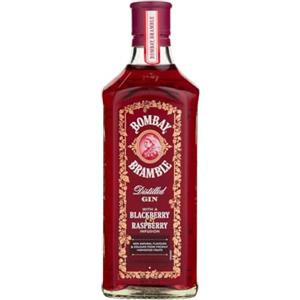 Bombay Sapphire Bombay Bramble Premium Distilled Blackberry & Rasberry Flavoured Gin, 100% aromi e colori naturali di more e lamponi appena raccolti, Vol. 37,5%, 70 cl / 700 ml