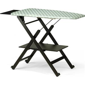 Foppapedretti Assai Wenge' Asse Da Stiro Pieghevole A Ruote