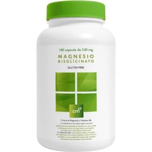 OTI Magnesio Bisglicinato 180 Capsule da 530 mg - Integratore con Vitamina B6 per Energia e Vitalità