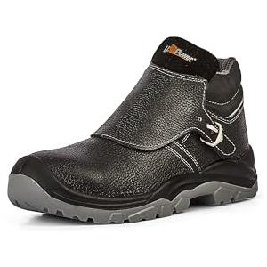 U-POWER DON'T WORRY... BE HAPPY! U-POWER | Scarpe Antinfortunistiche, Modello Crocodile L S3 FO SR, Puntale in Acciaio e Antiperforazione