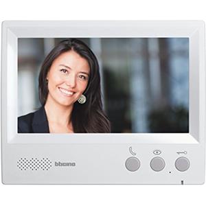 BTicino 330851 Videocitofono Vivavoce, Display da 7, Grigio