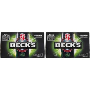 Beck's Pils, Birra Lattina, Confezione da da 6x33cl (Confezione da 2)