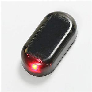 Baceyong Luce di avvertimento a LED antifurto, luce stroboscopica per auto, sistema di allarme lampeggiante, blu/rosso