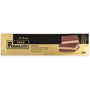 Pernigotti, Torrone Cremino Classico, Extra-Large, al Cioccolato Gianduia, con Crema alle Nocciole, Senza Olio di Palma, Senza Glutine, 1 kg