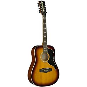 EKO GUITARS - Ranger XII VR EQ, Top in Abete, Fasce, Fondo e Manico in Mogano, Tastiera in South American Roupanà, Colore Honey Burst