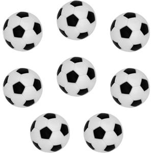 ShanBye Palline Calcio Balilla,8 PCS Palline Calcio Balilla da 32 mm Perfette per Biliardino Professionale e Calcios Balillas Bambini Ricambi per Giochi da Tavolo Calcios per Adulti e Famiglia